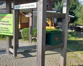 Stempelstelle Touringen am Naturpark Thüringer Wald Tor