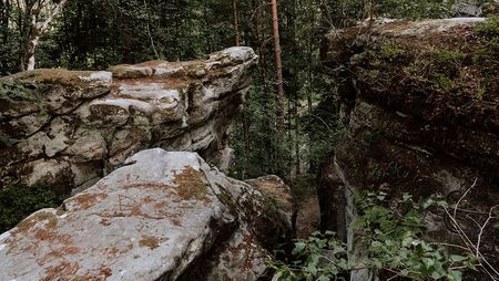 Felsen der Einberger Schweiz Rödental