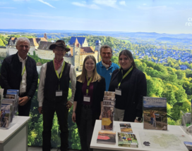 Das Messeteam auf der Reisemesse Dresden