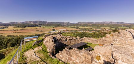 Aussicht von der Domäne Schaumburg