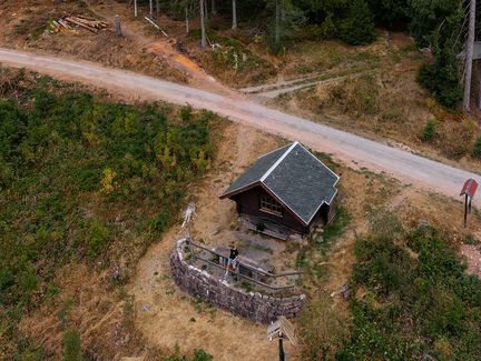 Die Schutzhütte Milonsruh in Steinach 