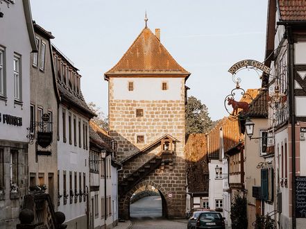 Das Stadttor in Seßlach 
